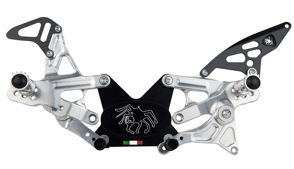 SPIDER Rearsets APRILIA RSV4 APRC 20092016 FREE UK DELIVERY