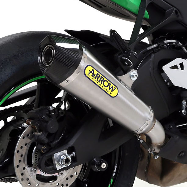 Kawasaki ZX-10R 2016 ARROW Steel / Carbon Silencer