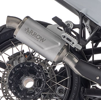 BMW R1300GS 2024 ARROW Aluminium Silencer - FREE UK DELIVERY ...