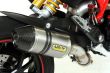 Ducati Hyperstrada | Hypermotard 2013-2015 ARROW Race-Tech Dark Line aluminium / carbon short silencer