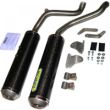 Ducati 900ie 00-02 Pair of ARROW round carbon silencers