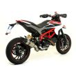 Ducati Hyperstrada | Hypermotard 2013-2015 ARROW Race-Tech titanium/carbon short silencer
