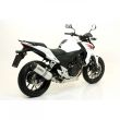 Honda CB500F 2013 Full ARROW Exhaust System with Road approved Aluminium / Carbon silencer