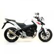 Honda CB500F 2013 Full ARROW Exhaust System with Road approved X-Kone Nichrom / Carbon silencer