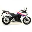 Honda CBR500R 2013 Full ARROW Exhaust System with Road approved Aluminium / Carbon silencer