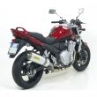 Suzuki GSF650 Bandit 07-13 ARROW Full system with road approved oval aluminium silencer  