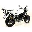 Hyosung Comet GT250 08-11 ARROW Full system with road approved all carbon fibre silencer