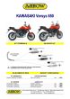 Kawasaki Versys 650 07-14 ARROW Collectors 