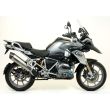BMW R1200GS 13-16 Full ARROW Exhaust System with Aluminium / Carbon road approved silencer NO CAT