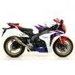 Honda CBR1000RR 08-13 ARROW GP2 Titanium Race Silencer with stainless steel mid-pipe (removes cat.)