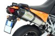 KTM 950 SM 06-09 ARROW Pair of aluminium/carbon road approved silencers 