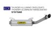 APRILIA RS4 125 2017-2018 ARROW Aluminium Silencer - NO CAT
