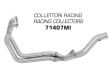 BMW F800 GS 08-16 ARROW Racing collector with no catalytic converter 