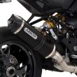 Ducati Monster 1200R 2016-2019 ARROW Dark Aluminium / Carbon silencer