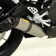 Yamaha YZF-R125 2014-2016 Full ARROW Exhaust with Titanium/Carbon silencer