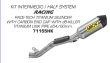 Kawasaki ZX-10R | ZX10R 2011-2018 Replacement ARROW Competition titanium / carbon fibre silencer