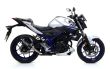Yamaha MT-03 2016-2017 ARROW Dark Aluminium / Carbon Silencer