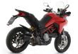 Ducati Multistrada 950 2019-2020 ARROW Rebel Dark Steel Silencers