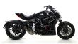 Ducati XDiavel 2016-2017 ARROW Titanium Race Silencer and link pipe