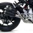 Honda CB1000R 2018-2019 ARROW Pro-Race Dark Steel Twin Silencers 