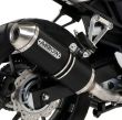 Honda CB500X 2015-2016 ARROW Exhaust with Dark Aluminium Silencer
