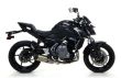 Kawasaki Z650 2017 ARROW Exhaust with Titanium / Carbon silencer (retains cat.) 