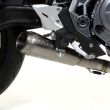 Kawasaki Z650 2017 ARROW Exhaust with Steel Pro Race cone silencer (removes cat.) 