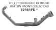 KTM 1290 Super Adventure 2021 Arrow Titanium Exhaust Collectors