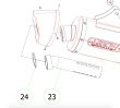 KTM 790 DUKE 2018-2020 ARROW Baffle | db Killer and retaining clip