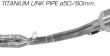 Suzuki GSXR1000 2017-2021 ARROW Replacement Titanium Link Pipe