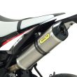 Yamaha WR125R | WR125X 09-16 ARROW Titanium/carbon silencer 