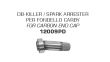 Yamaha Tenere 700 2021 ARROW dB Killer / Spark arrester - ARROW silencers with carbon end cap