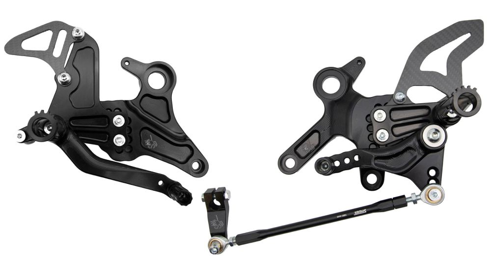 SPIDER Rearsets KAWASAKI Ninja 650 - FREE UK DELIVERY