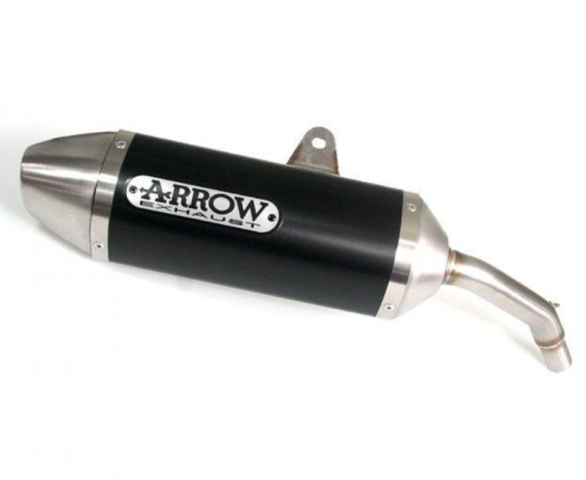 Honda MSX125 2013 - 2015 ARROW Road approved Dark Line aluminium silencer 