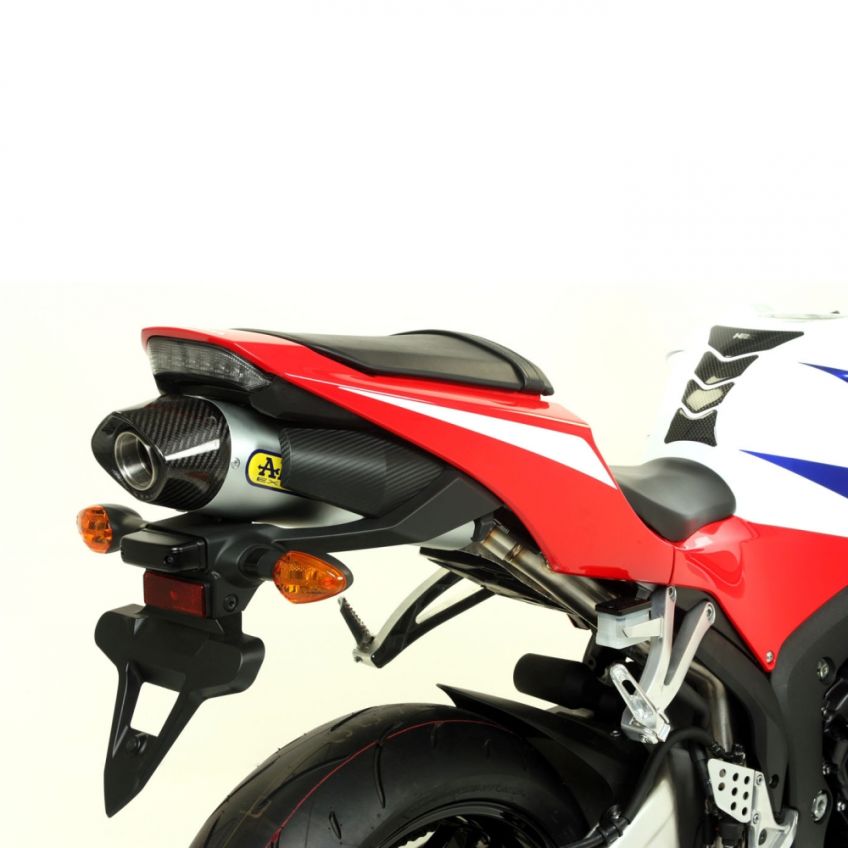 Honda CBR600RR 2013-2016 Full ARROW Exhaust system with road approved titanium / carbon silencer 