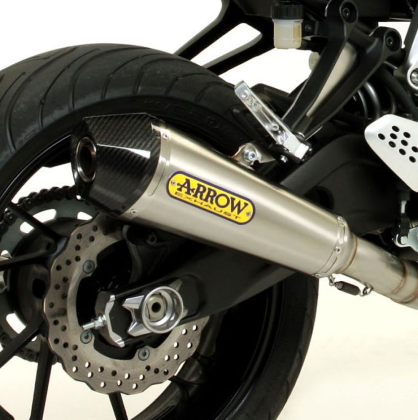 Yamaha MT-07 2014-2020 Full ARROW Exhaust system with X-Kone Steel / Carbon silencer