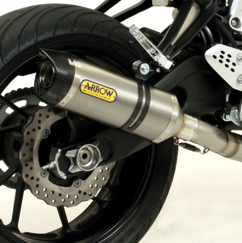 Yamaha MT-07 2014-2020 Full ARROW Exhaust system with Titainium / Carbon silencer