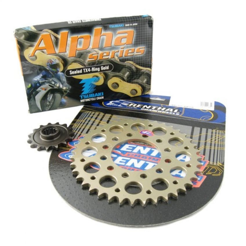 Aprilia RS125 / RS125R 97-98 / Tuono 125 04 Final Drive | Chain and Sprocket Kit
