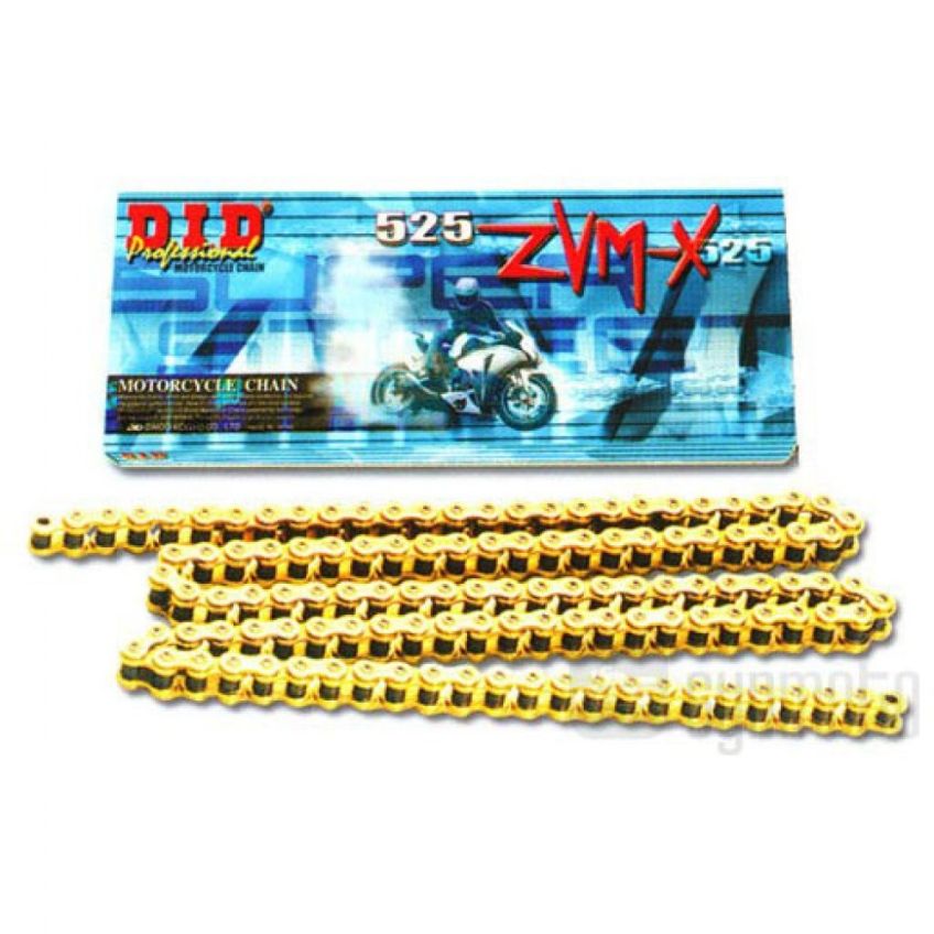 DID 520 ZVM Gold Coloured Heavy Duty X-Ring Chain