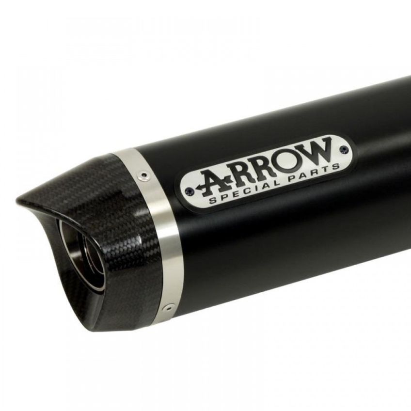 ARROW Dark Line Aluminium / Carbon fibre silencer
