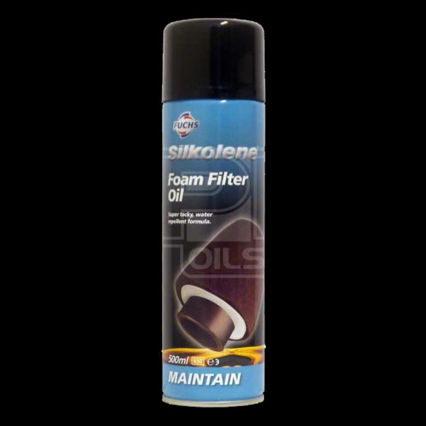 Silkolene Foam Filter Oil Spray - Motorcycle Air Filter Oil