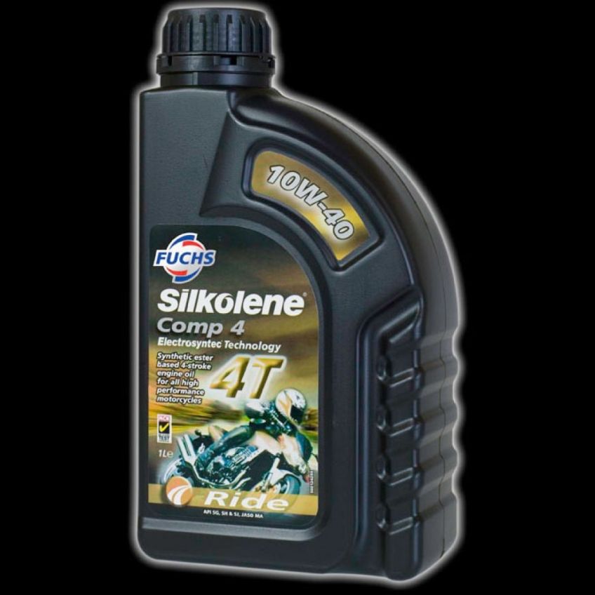 Silkolene Comp 4 10W-40 Synthetic 4-stroke motorcycle engine oil