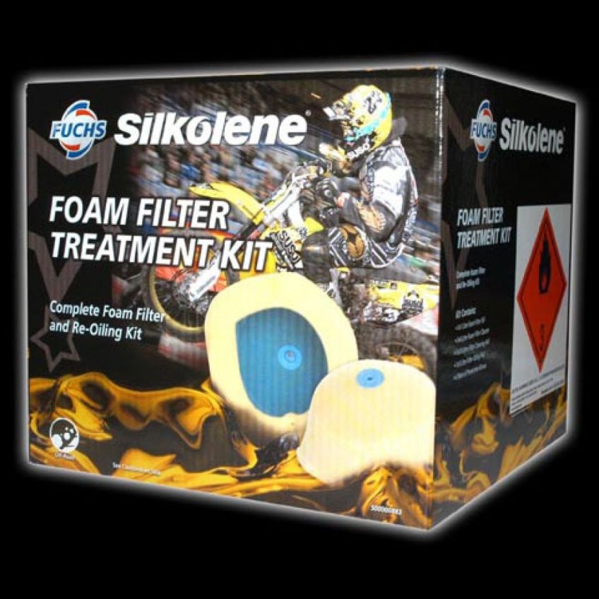 Silkolene Foam Filter Kit- Motorcycle Air Filter Kit