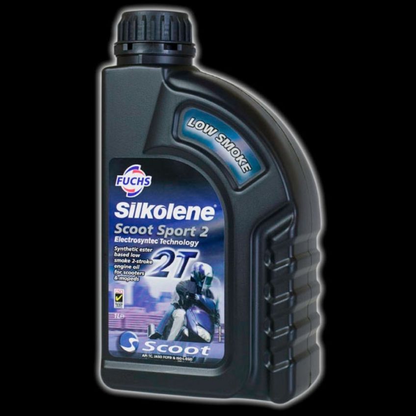 Silkolene Scoot Sport 2 Synthetic 2-stroke engine oil, for scooters and mopeds