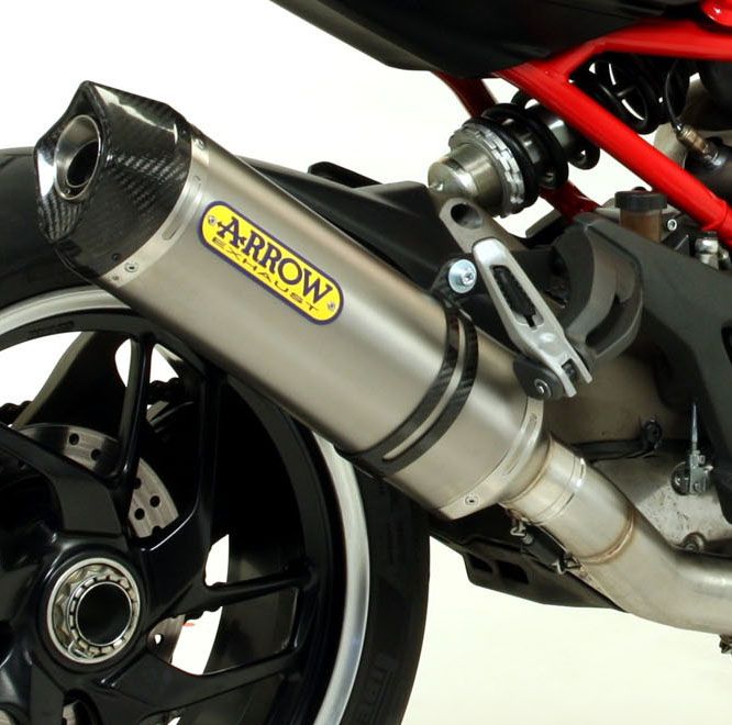 Ducati Monster 1200 ARROW Titanium / Carbon silencer