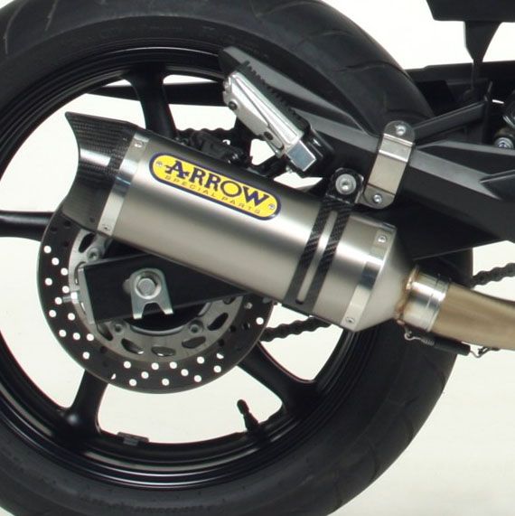 Yamaha XJ6 / XJ6 Diversion 2009-2015 Full ARROW Exhaust system titanium/carbon silencer