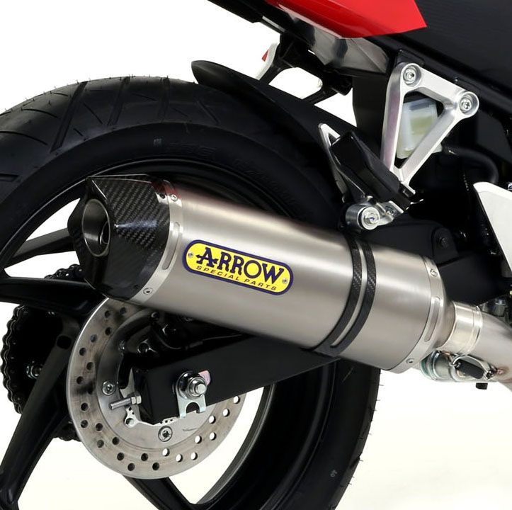 Honda CBR300R ARROW Titanium / Carbon Silencer