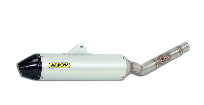 ARROW Aluminium Carbon silencer