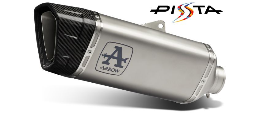 BMW S1000RR 2019-2023 ARROW COMPETITION Exhaust - Pista Silencer 