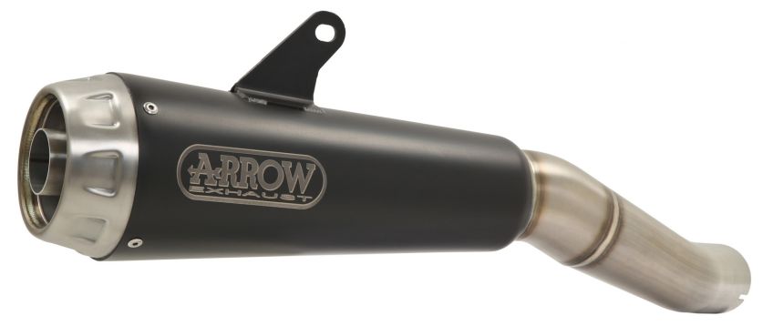 ARROW Dark Steel Pro Race Cone silencer